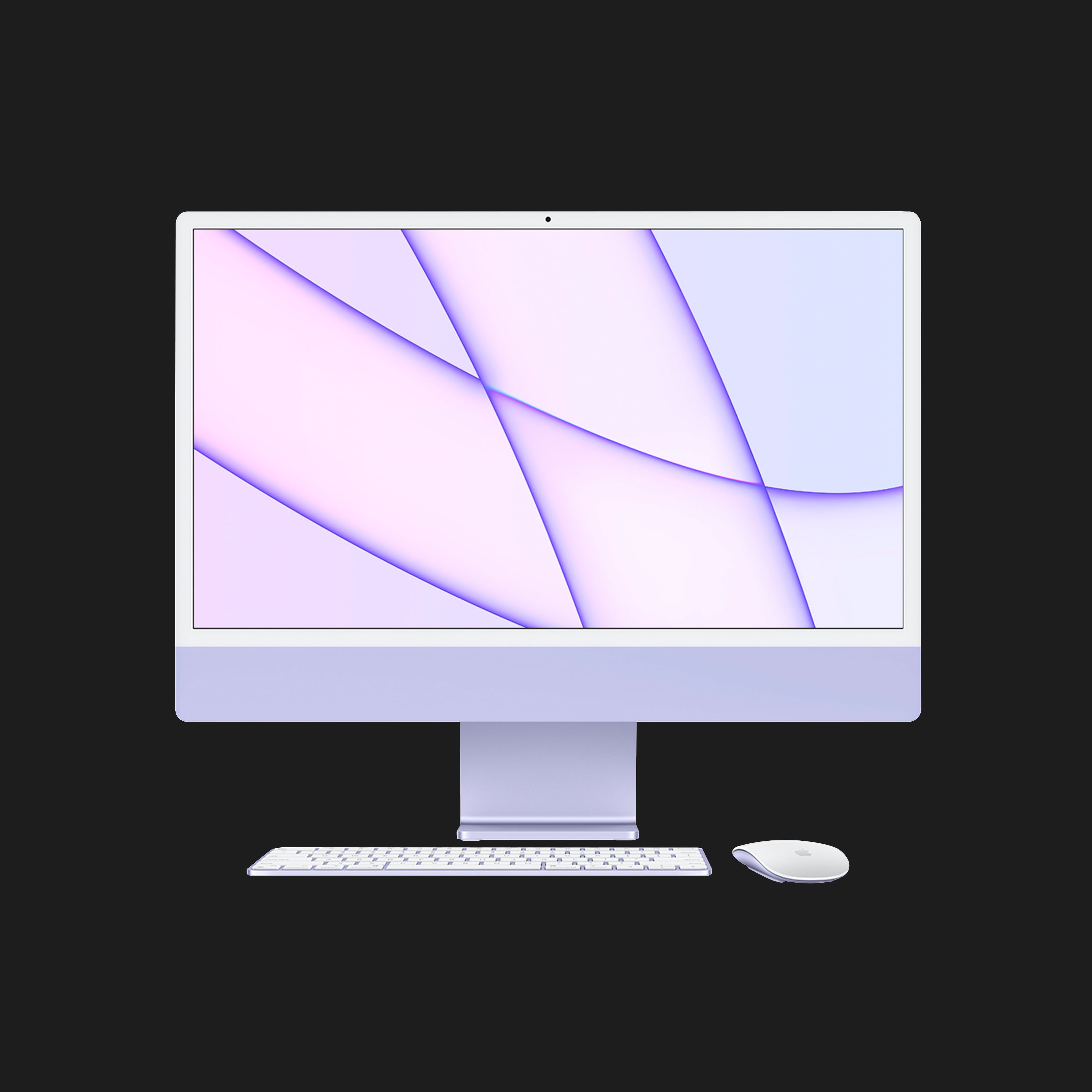 Apple iMac 24 with Retina 4.5K, 512GB, 8 CPU / 8 GPU (Purple) (Z131000LU / Z13100061/ Z130000NU)